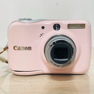 Canon PowerShot E1 Pink Digital Camera 10MP Retro Compact Tested