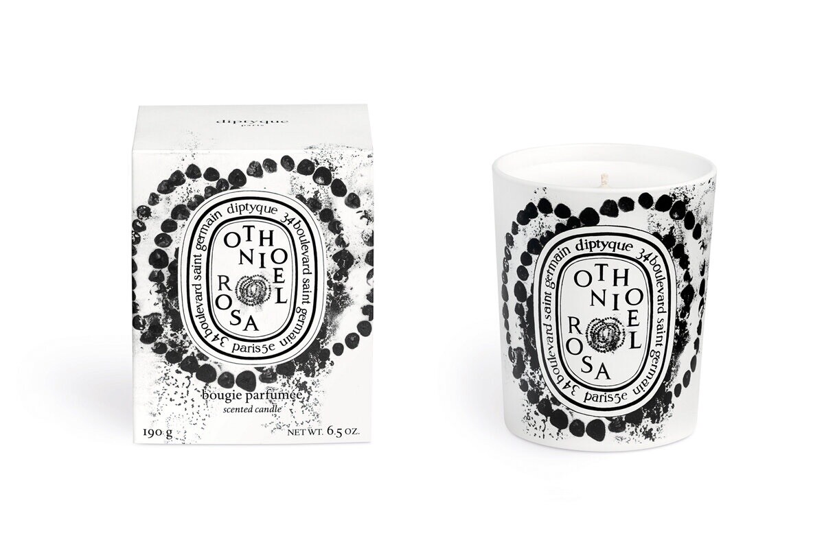 DIPTYQUE Othoniel Rosa Rose Candle 6.5 oz /190 grams Louvre NIB