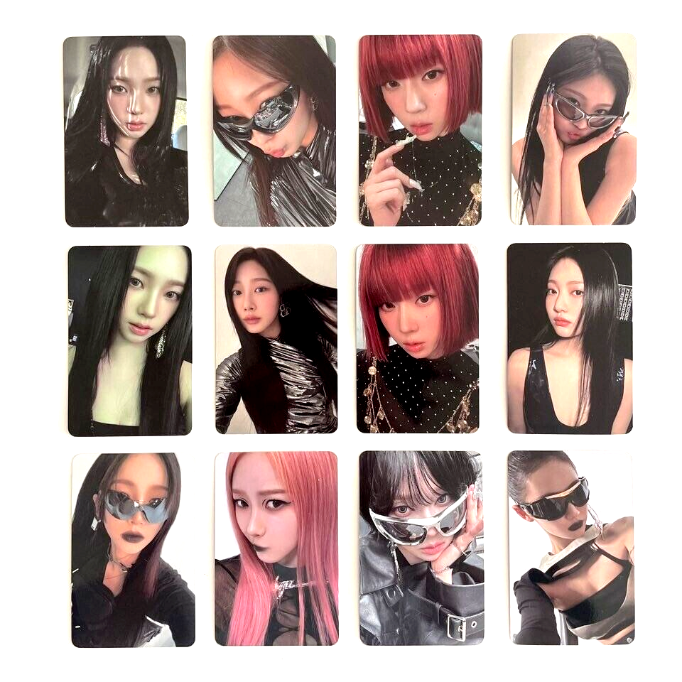 Aespa 5th Mini Album WHIPLASH Official Photocard Barnes & Noble