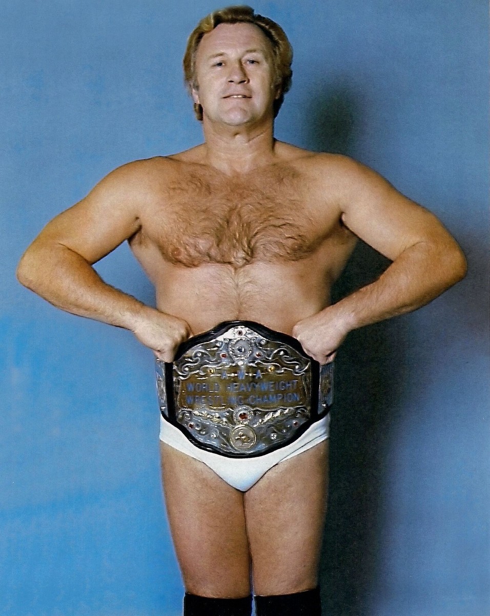 Nick Bockwinkel 8x10 Photo Picture w/ AWA Championship Belt WWE