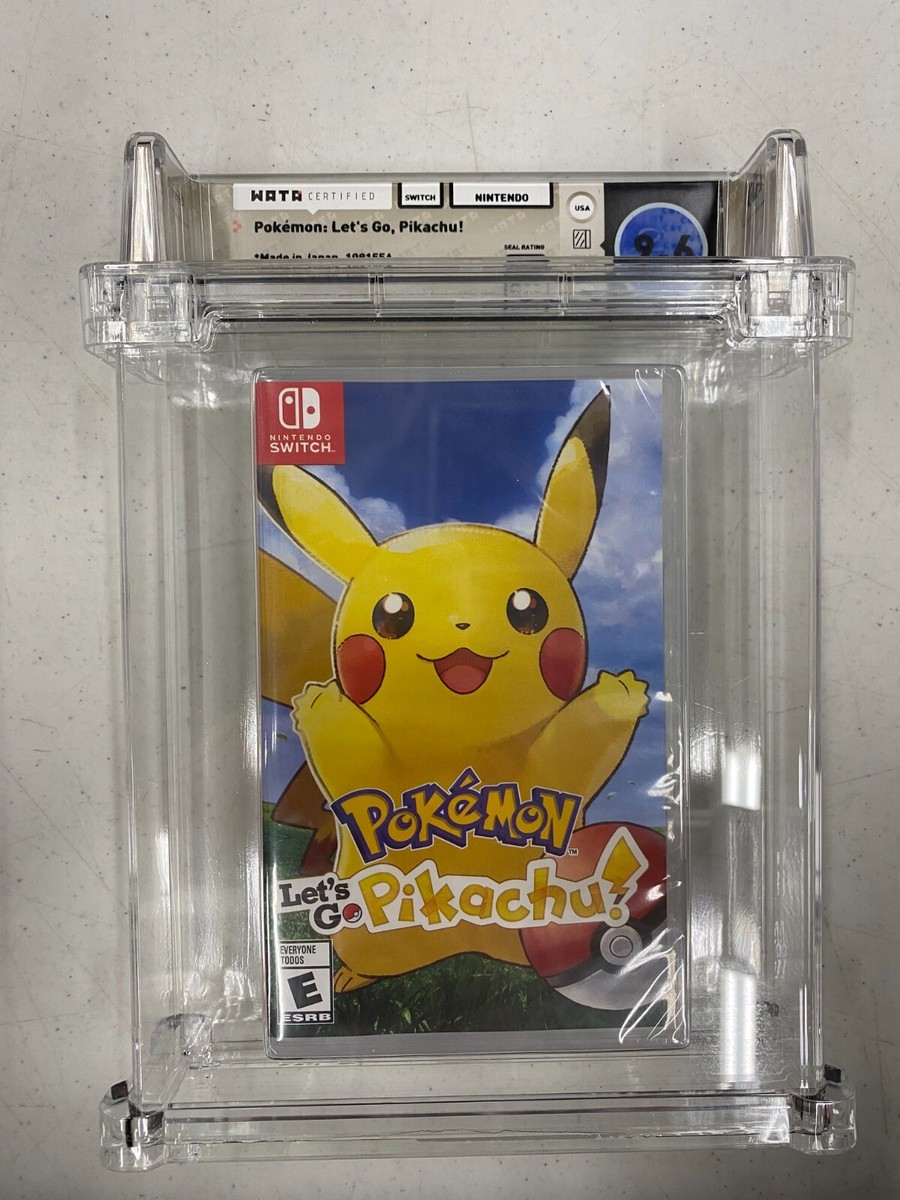 POKEMON LET'S GO PIKACHU NSW WATA 9.5 | eBay