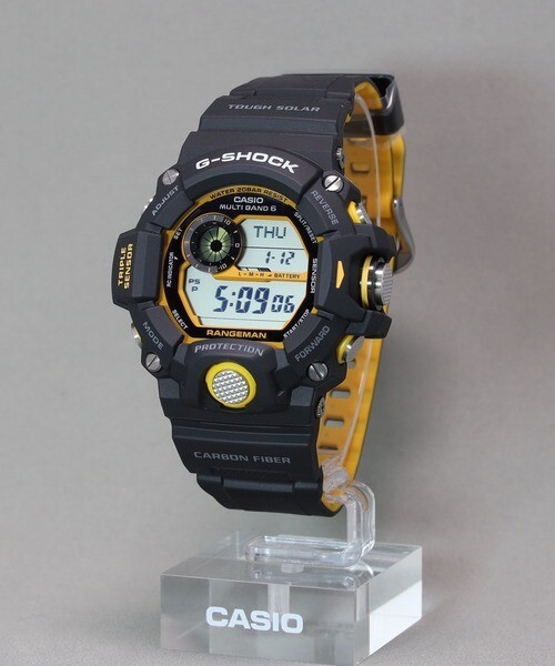 CASIO G-SHOCK Men's Watch RANGEMAN GW-9400YJ-1JF Black Yellow