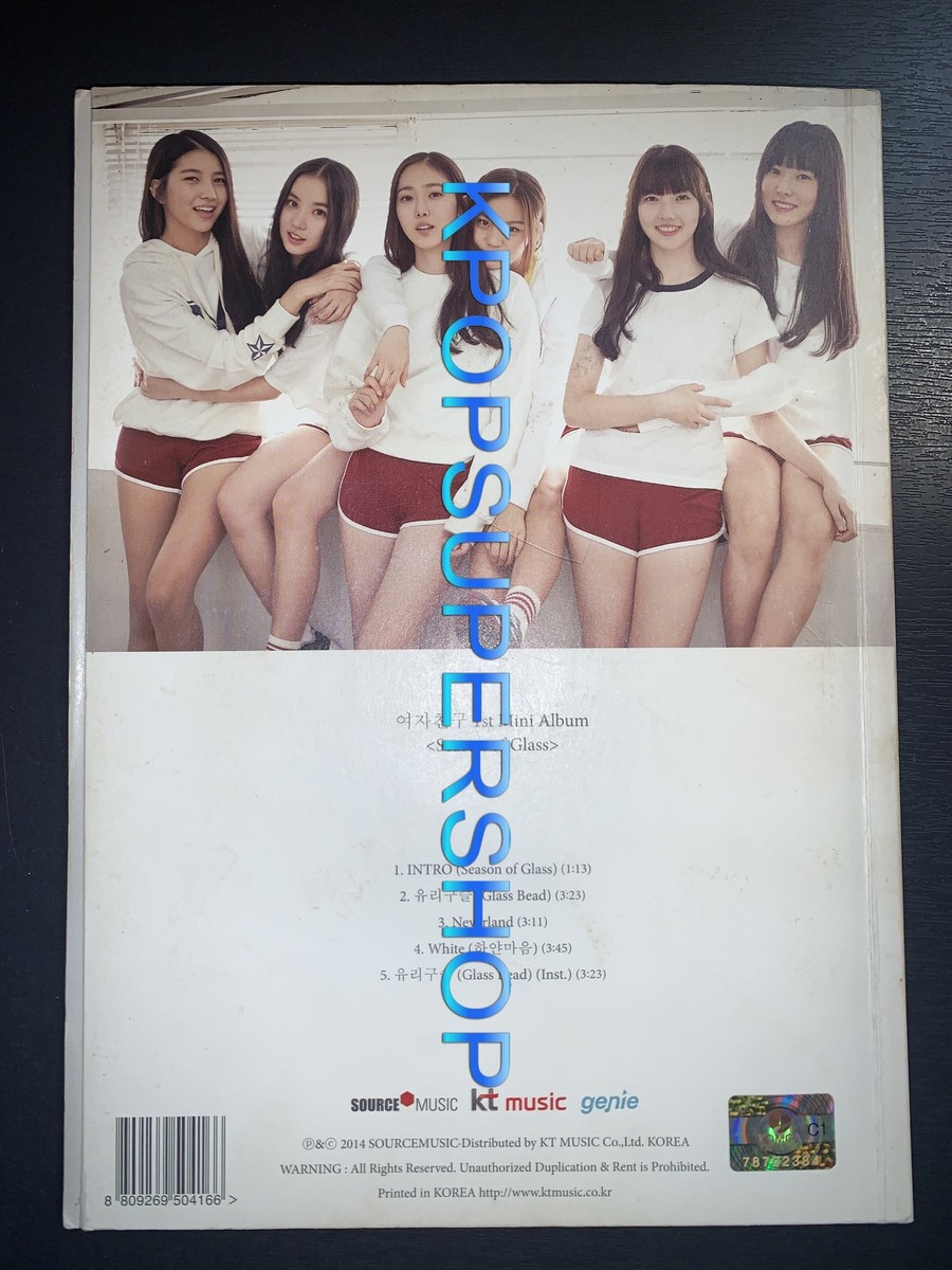 GFRIEND 1st Mini Album Season of Glass CD Photobook Good Condition