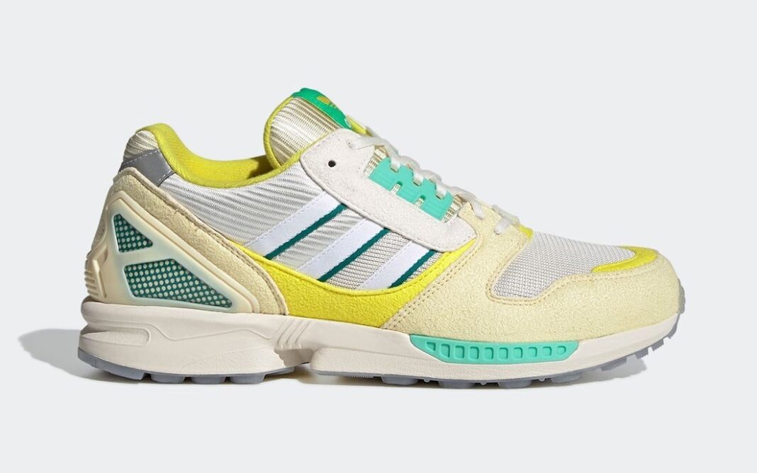 Adidas ZX 8000 Frozen Lemonade H68010 Sneakers Size 6.5, 12 BRAND