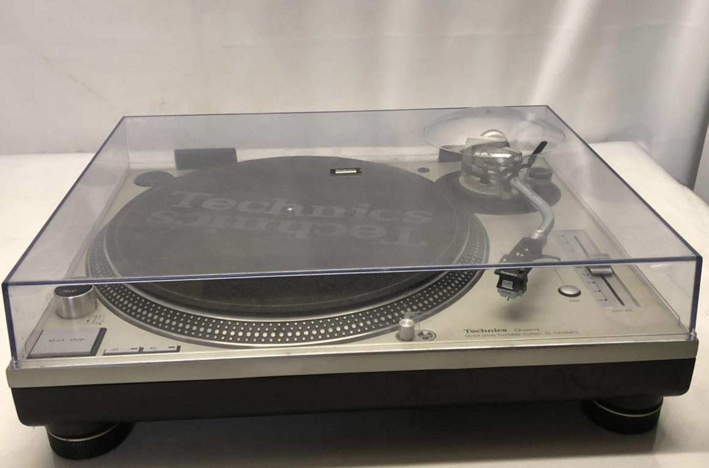 Technics SL-1200MK5 turntable silver+SC35C W/cartridge DJ