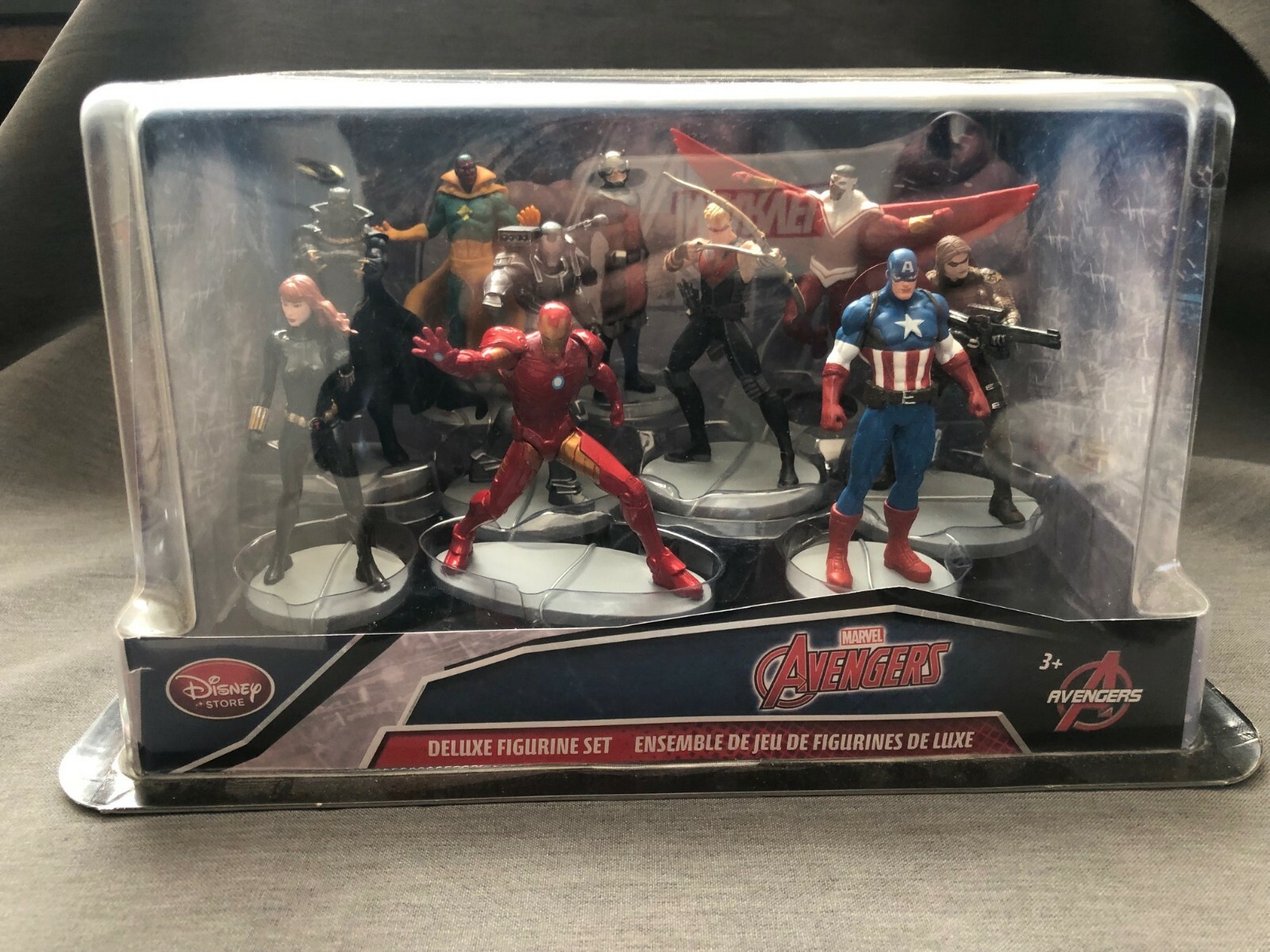 Disney Parks Marvel Avengers 10 Piece Deluxe Figurine Set Disney