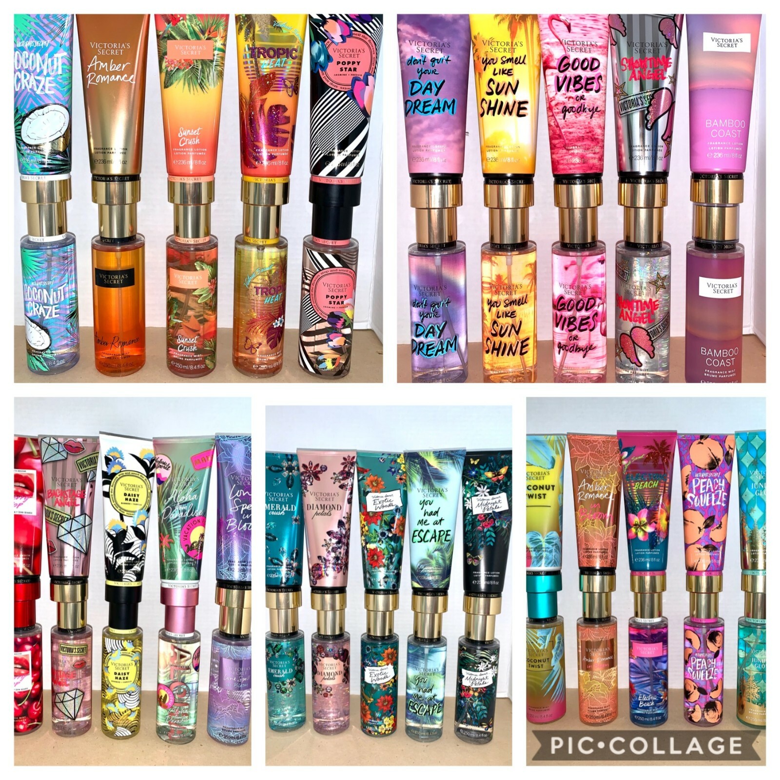 Victoria's Secret & Pink Body Fragrance Mist & Lotion Set Pick