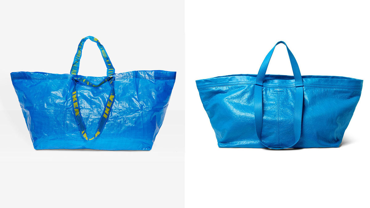 IKEAの青色トートバッグにそっくりな24万円の高級バッグが登場、IKEAは