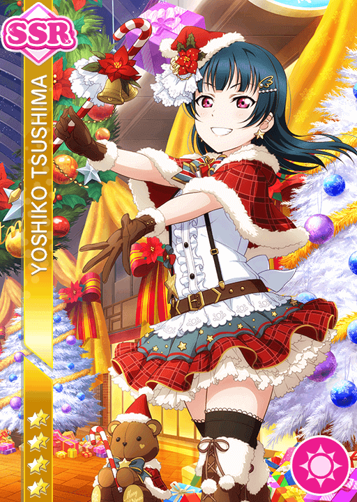 School Idol Tomodachi - Cards Album: #1077 Tsushima Yoshiko SSR