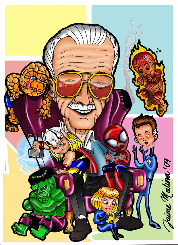 Stan Lee's 90th Birthday: 18 Fan Illustrations | Redesign