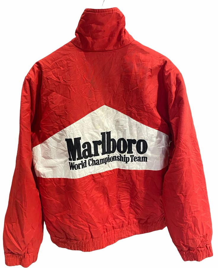 VERY RARE VINTAGE JACKET MARLBORO WORLD CHAMPIONSHIP TEAM