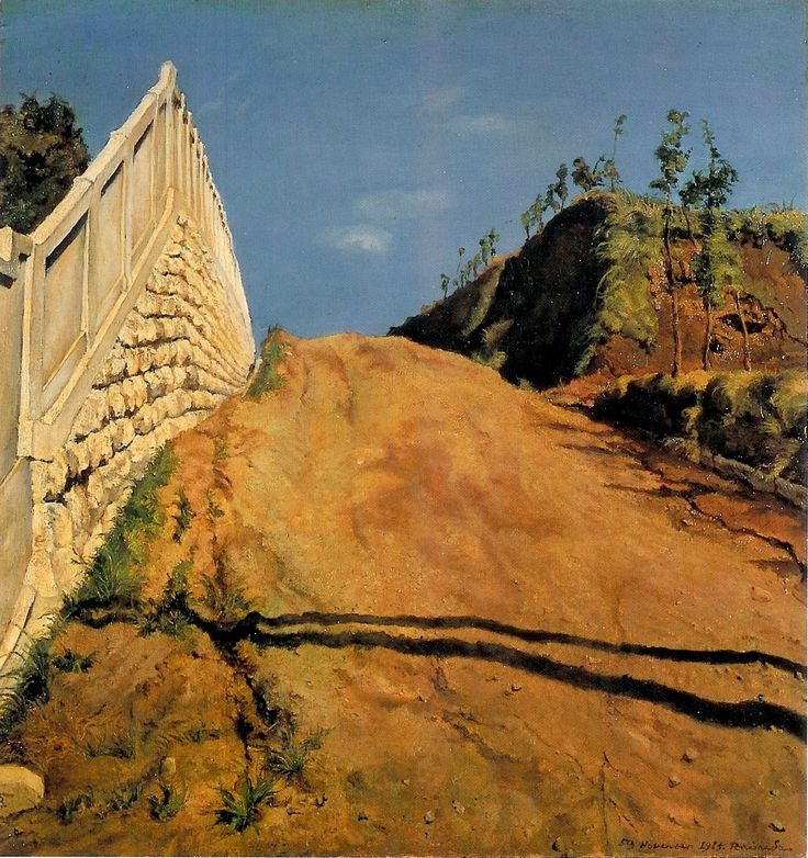 工芸画 岸田劉生 「道に生えたる枯草」 工芸画 岸田劉生 「道に生え