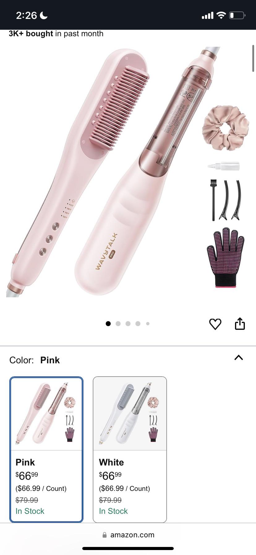 Wavytalkプロスチームヘアストレートナーブラシ？ : r/Haircare