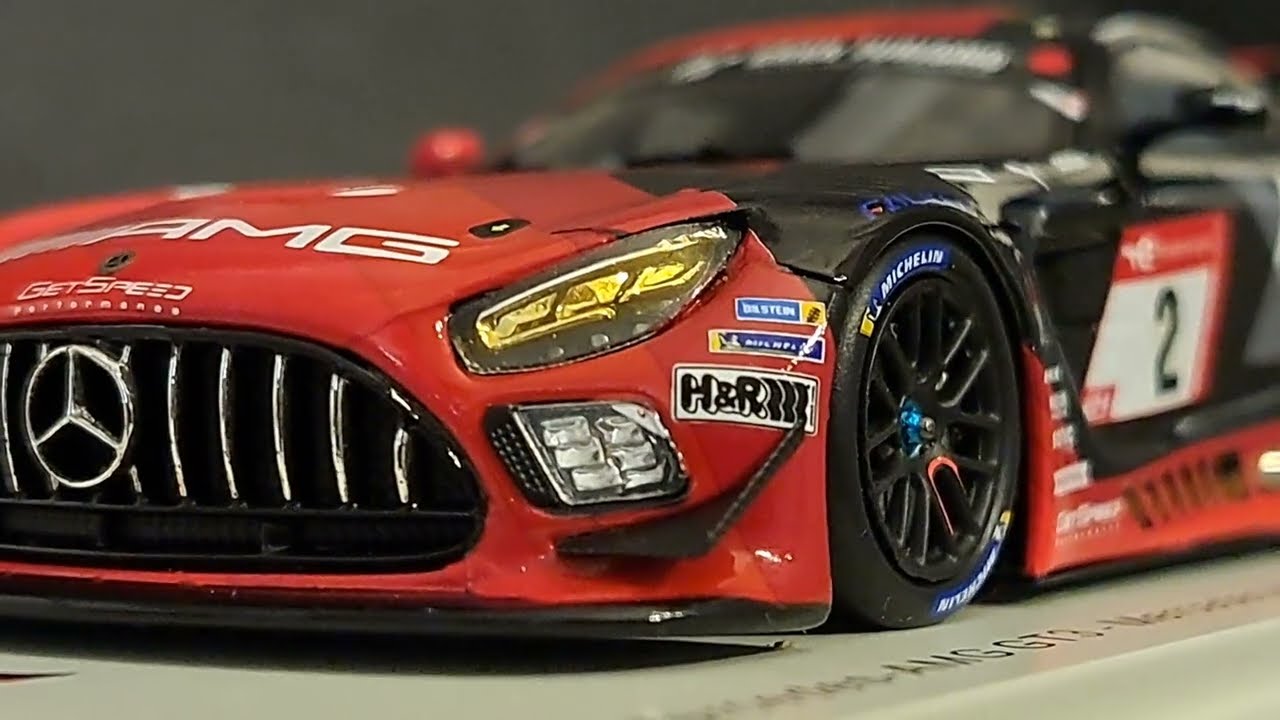 Review: Spark 1/43 scale 2023 Team GetSpeed Mercedes AMG GT3