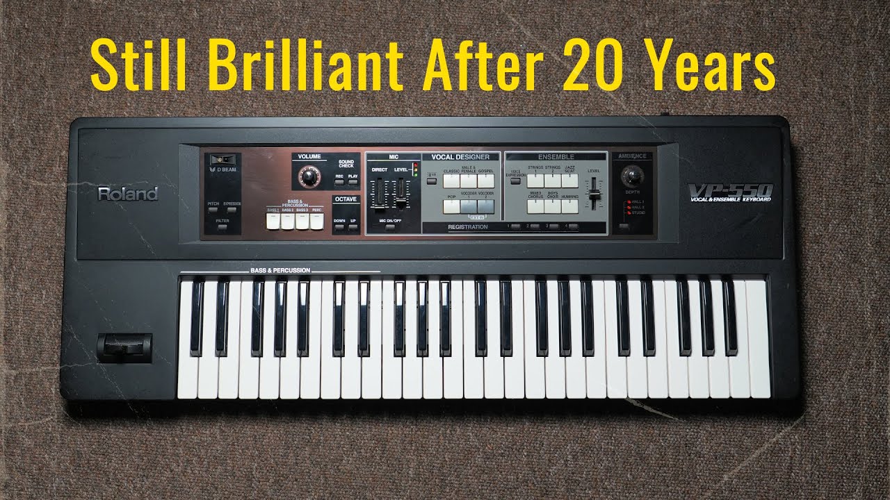 Roland VP-550: Still Brilliant After 20 Years - YouTube