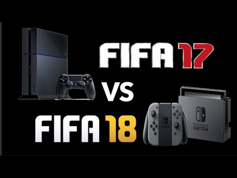 FIFA 18 Nintendo Switch VS FIFA 17 PS4 - Comparison Video - YouTube