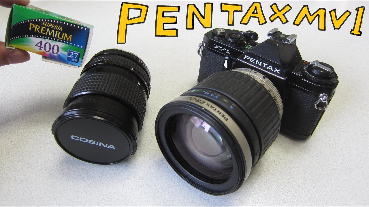 フィルムカメラ】PENTAX MV1 を整備して撮影しました！smc PENTAX-FA