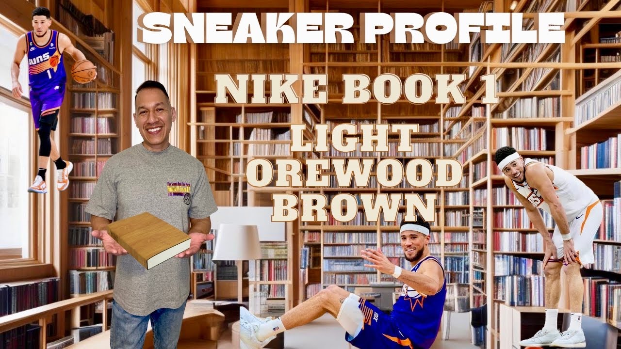 Sneaker Profile Nike Book 1 Light Orewood Brown - YouTube