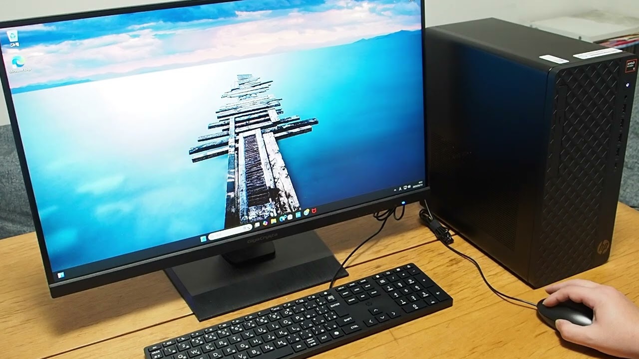 起動】HP ProDesk 2 Tower G1a Desktop AI PCレビュー｜ミニタワー型