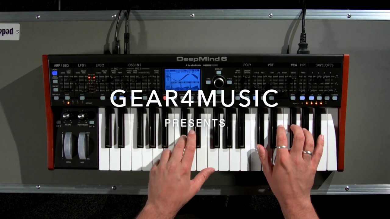 Behringer Deepmind 6 Synthesizer | Gear4music demo - YouTube
