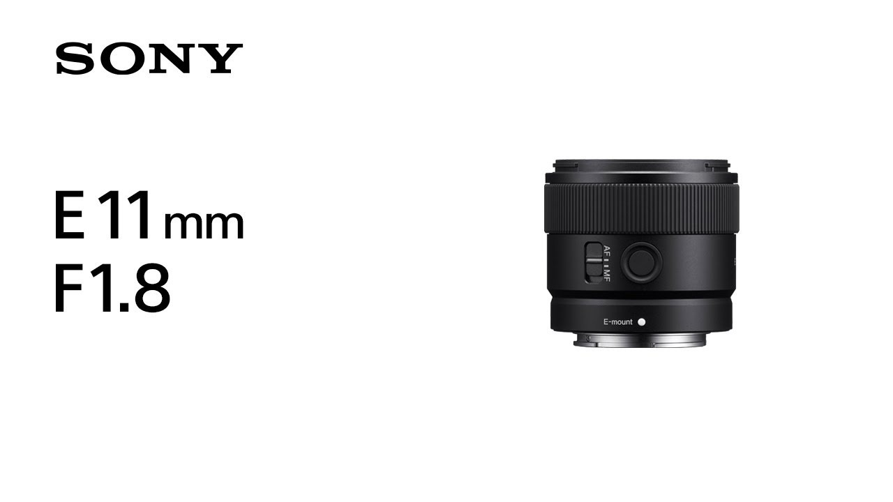 SEL11F18 | Lenses | Sony UK