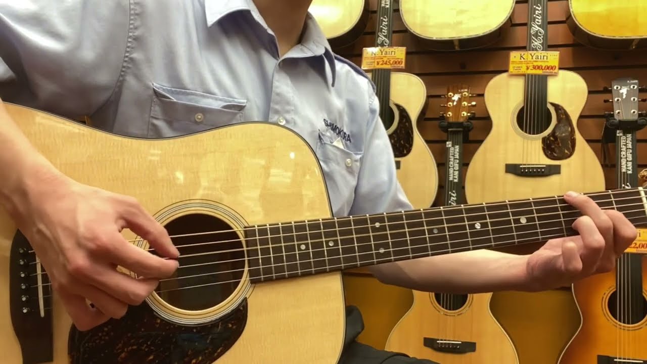 K.Yairi DY-18 Custom 試奏してみました！ - YouTube