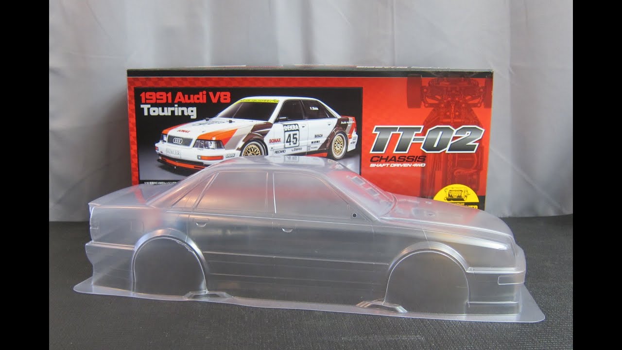 Tamiya 1991 V8 Touring - My 48 Hour Build Off Kit - YouTube
