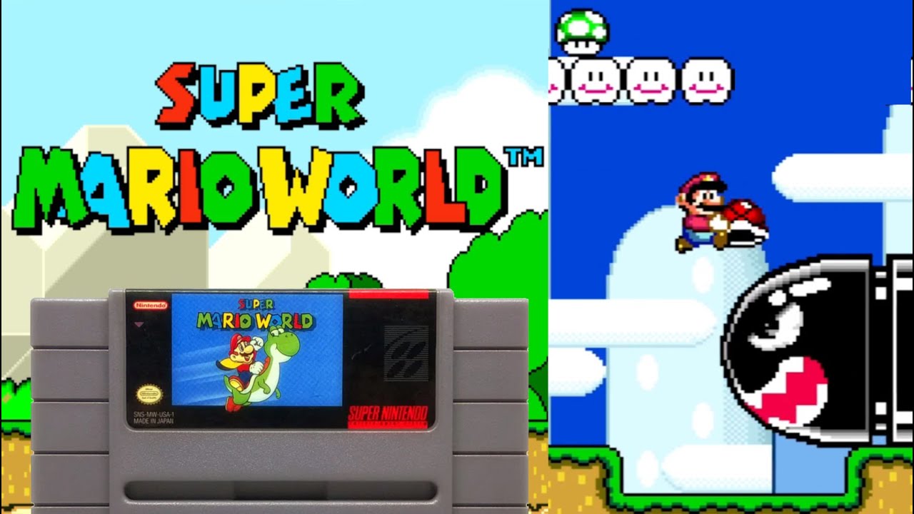Super Mario World (Nintendo, 1991) - SNES Gameplay HD - YouTube