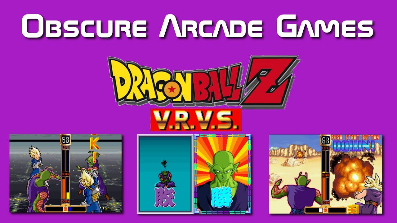 Obscure Arcade Games - Dragonball Z: V.R.V.S - YouTube
