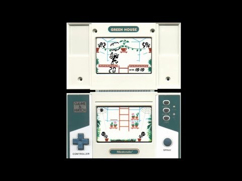 ゲームウォッチ グリーンハウス GREEN HOUSE - YouTube