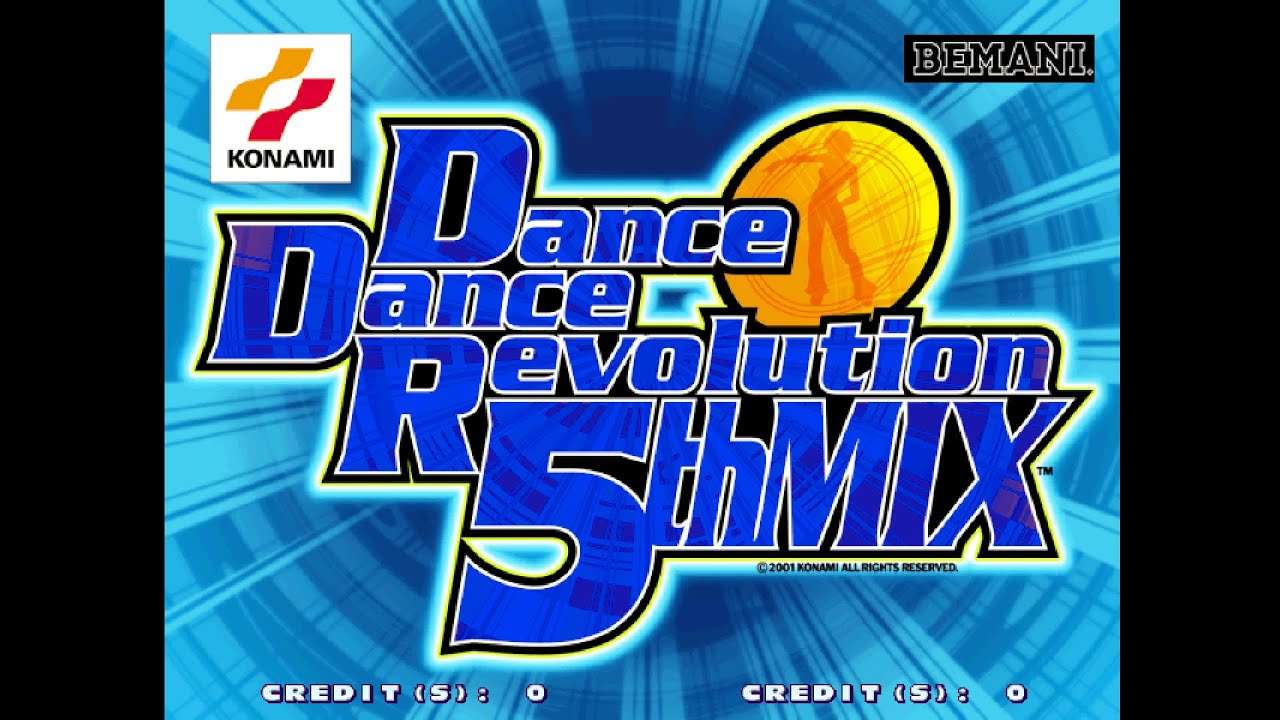 Dance Dance Revolution 5th Mix (System 573, Konami, 2001, MAMEUI64