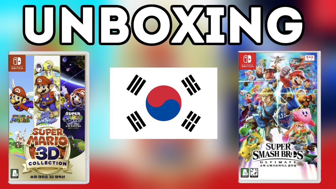 OCG Unboxing - Super Mario 3D Collection & Super Smash Bros