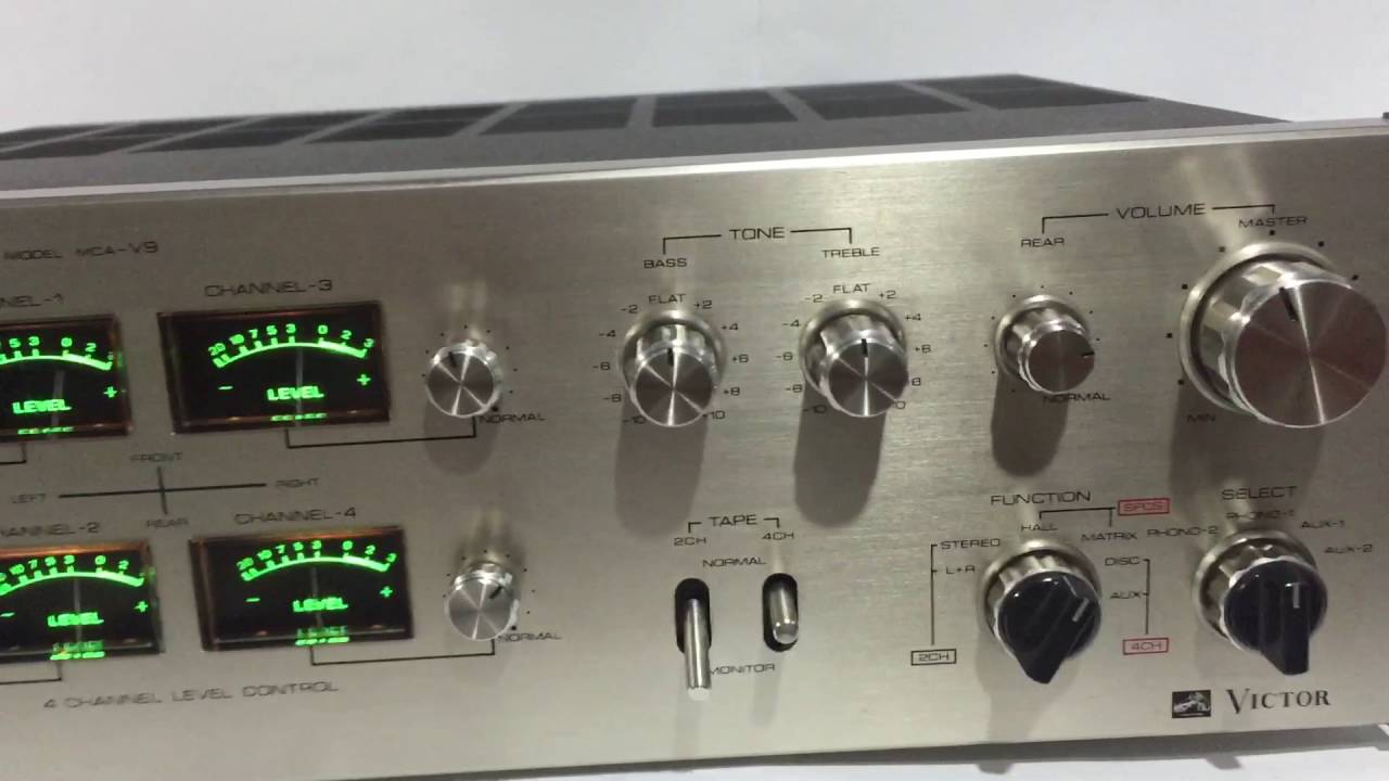 Victor MCA-V9 - YouTube