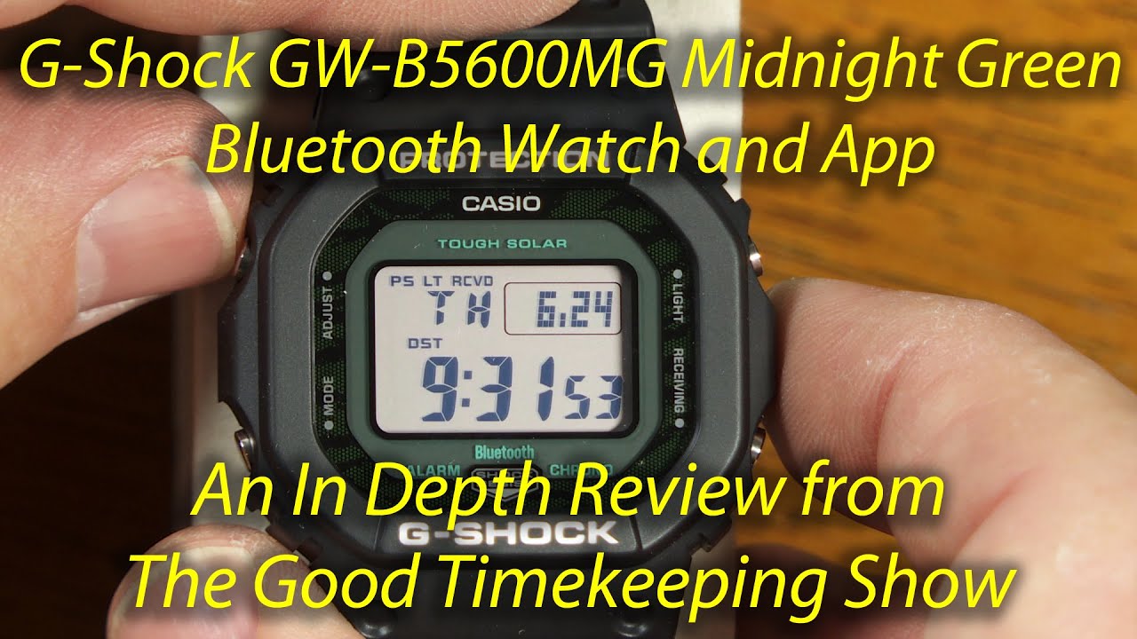 Everything I Know About the G-Shock Square GW-B5600MG Bluetooth