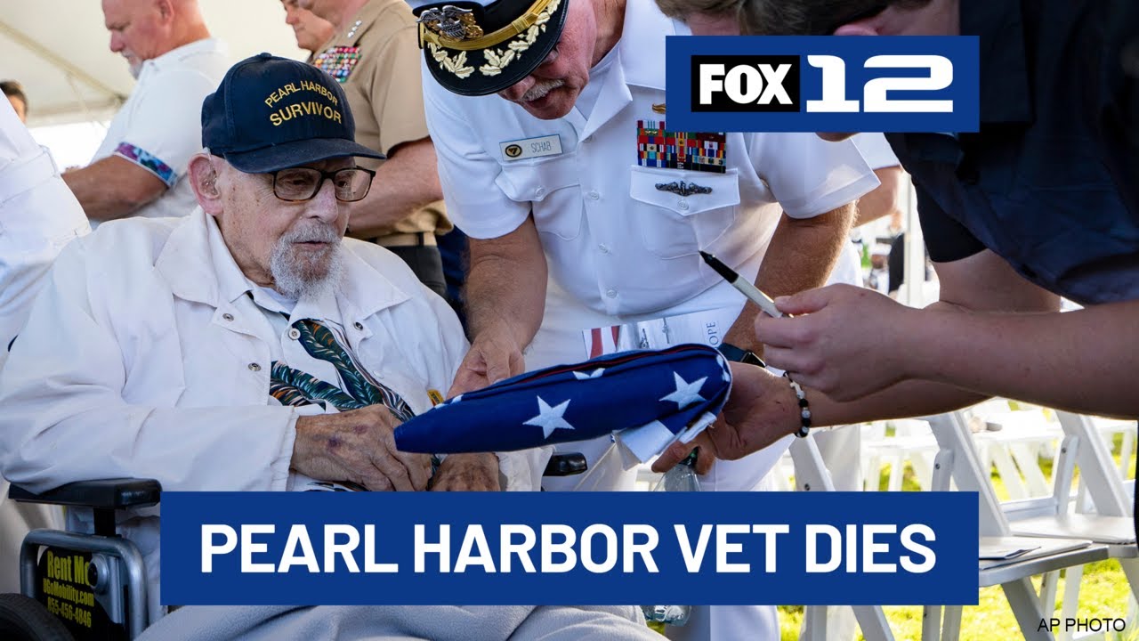 WWII veteran, one of last remaining Pearl Harbor survivors, dies