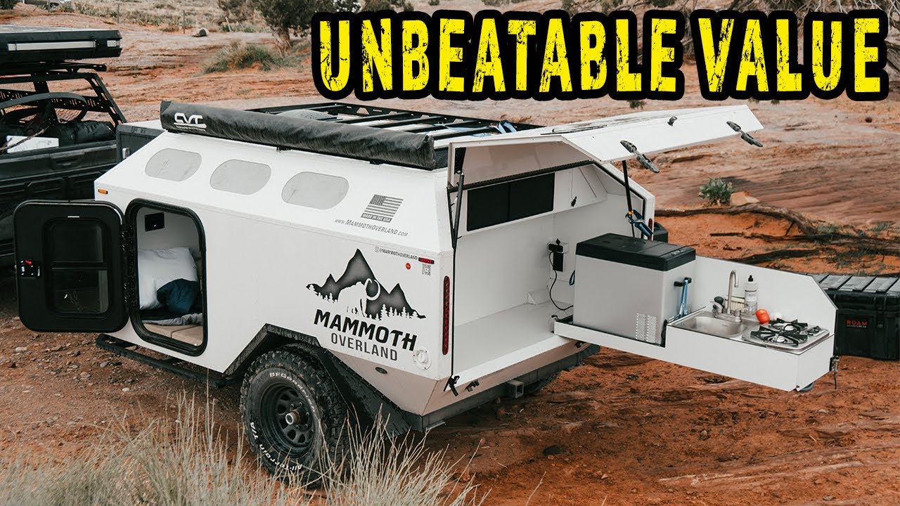 The $22500 Mammoth Overland Trailer Walkaround - YouTube