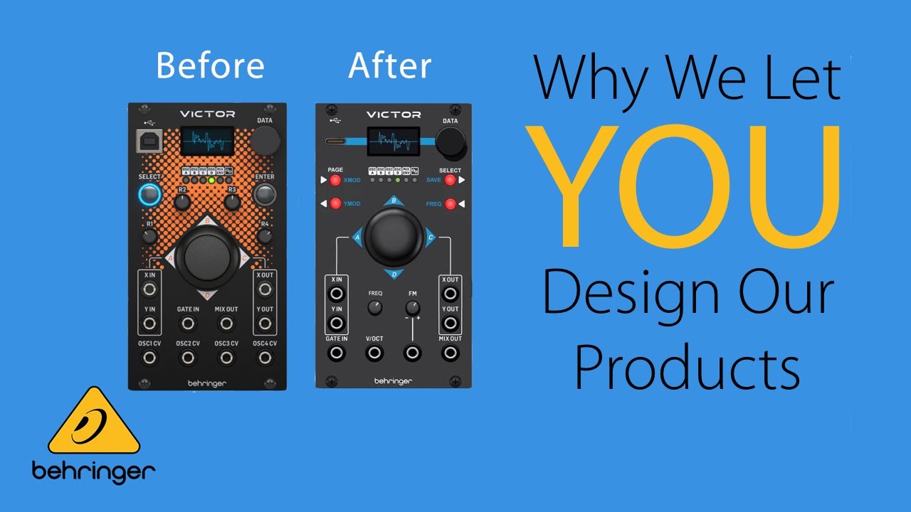 Behringer Victor vector synthesis oscillator, new development update