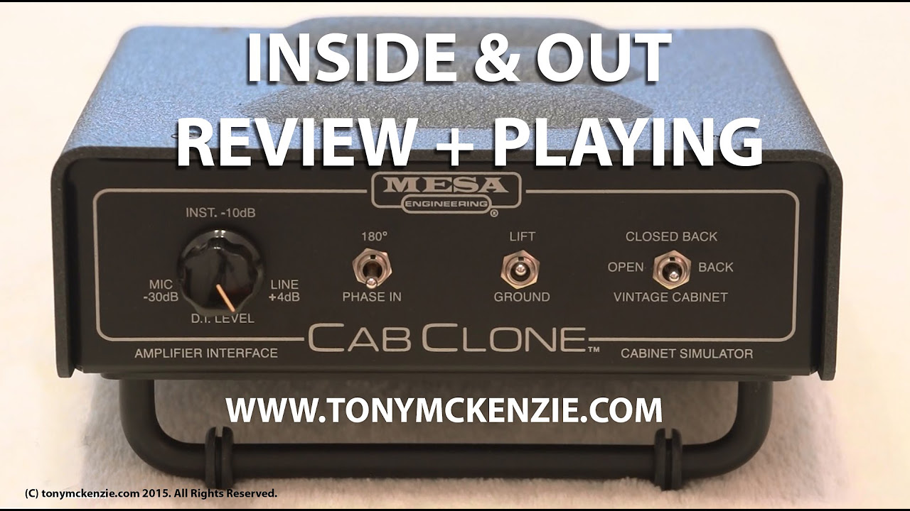 Mesa Boogie Cab Clone Cabinet Simulator | An Inside and Out Review