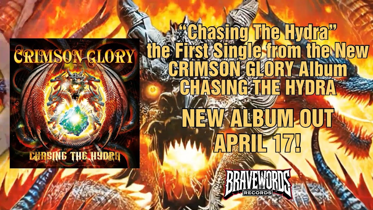 CHASING THE HYDRA (BLACK VINYL)/CRIMSON GLORY/クリムゾン
