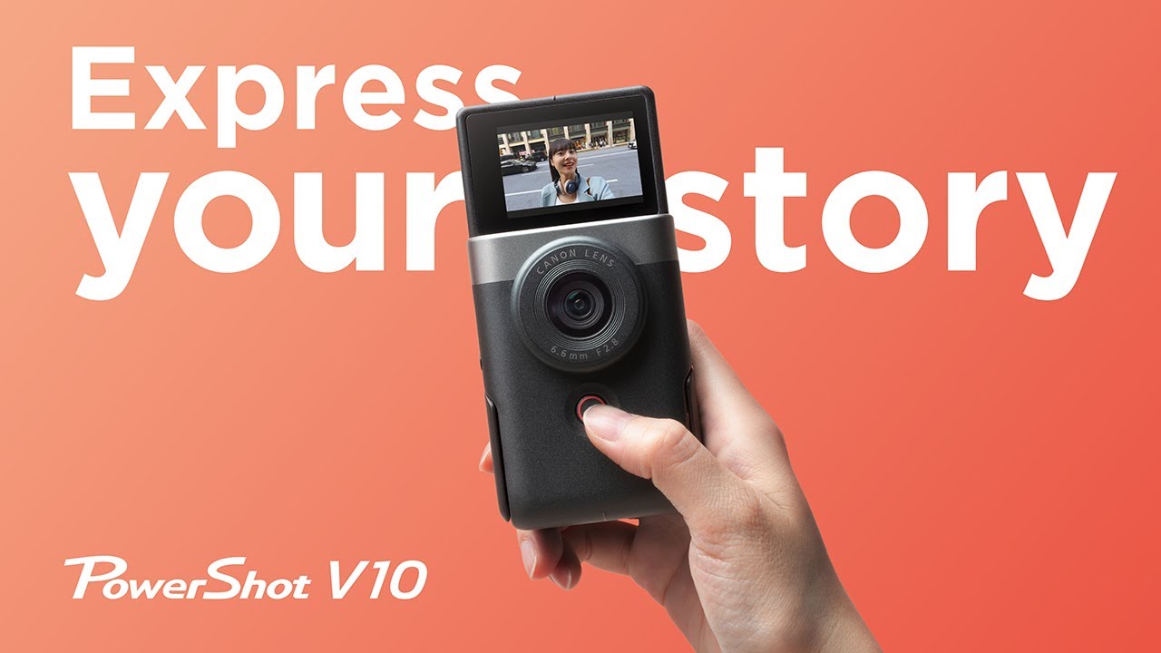 Introducing PowerShot V10 (Canon Official) - YouTube
