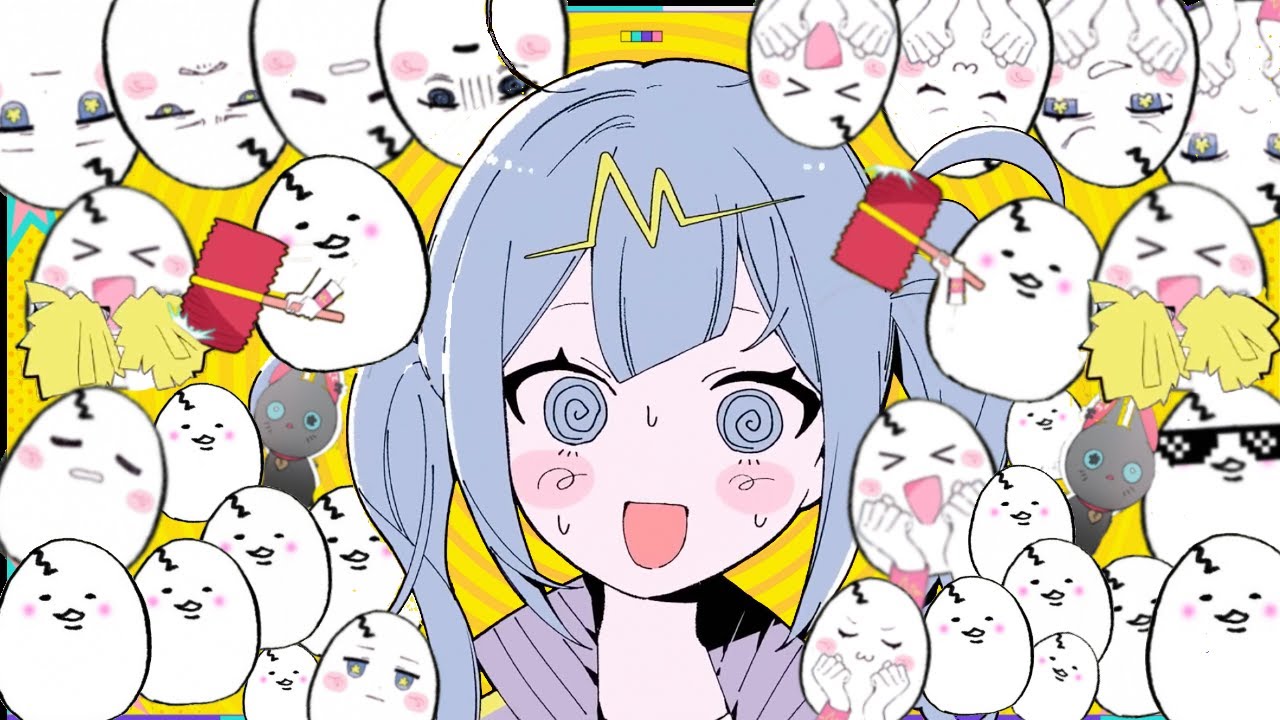 DECO*27 - テレパシ (cover)たまごちゃん - YouTube