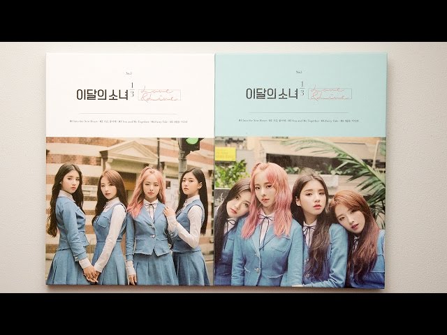 LOONA 1/3 Love&Live 初版 通常版 トレカなし ARTMS LOONA 1/3 [LOVE