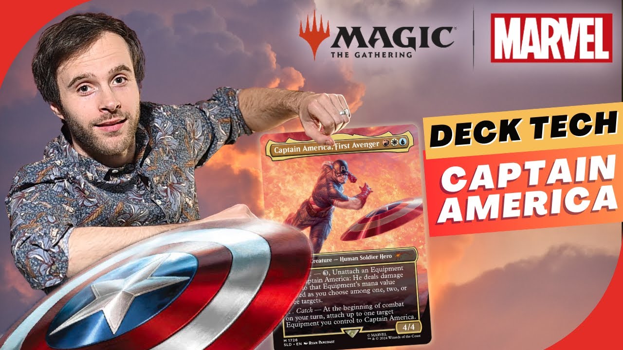 Captain America First Avenger : Deck Tech (Commander) #mtgxmarvel