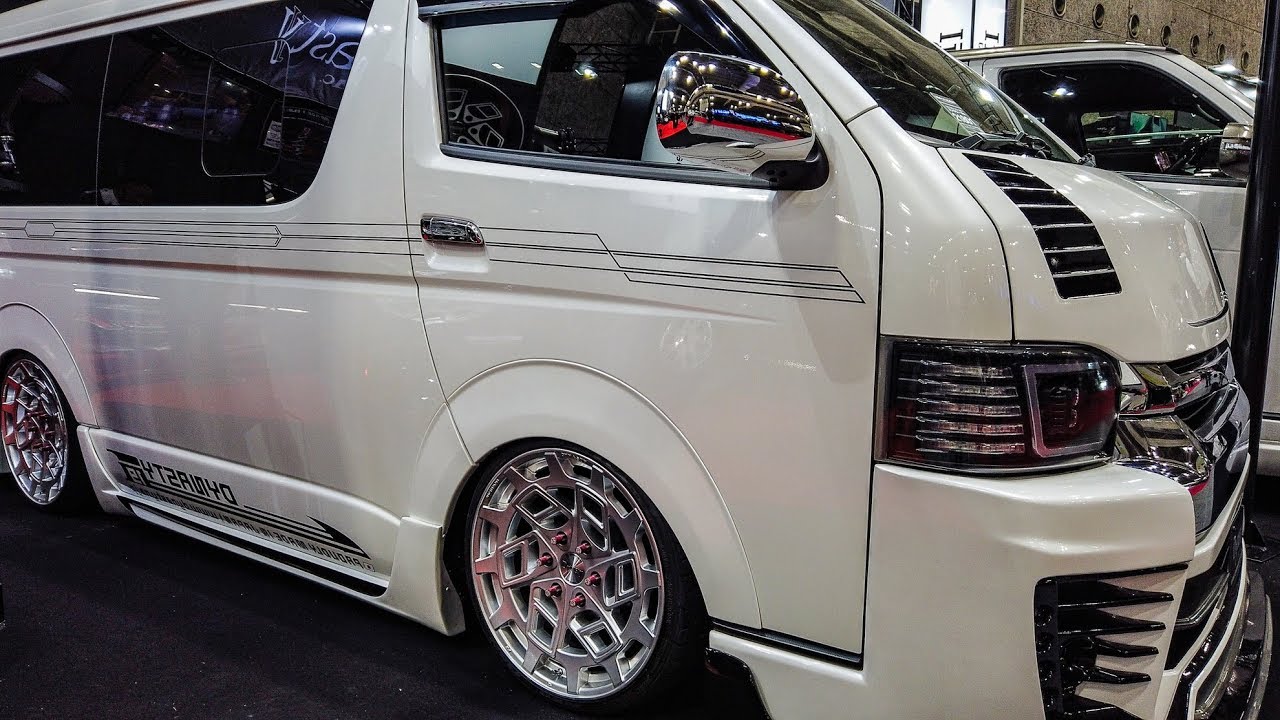 4K)DYNASTY HIACE EXIST EVO TYPE IV bodykit ダイナスティ 200系