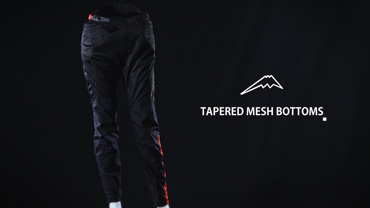 テーパードメッシュボトムス ｜TAPERED MESH BOTTOMS - YouTube