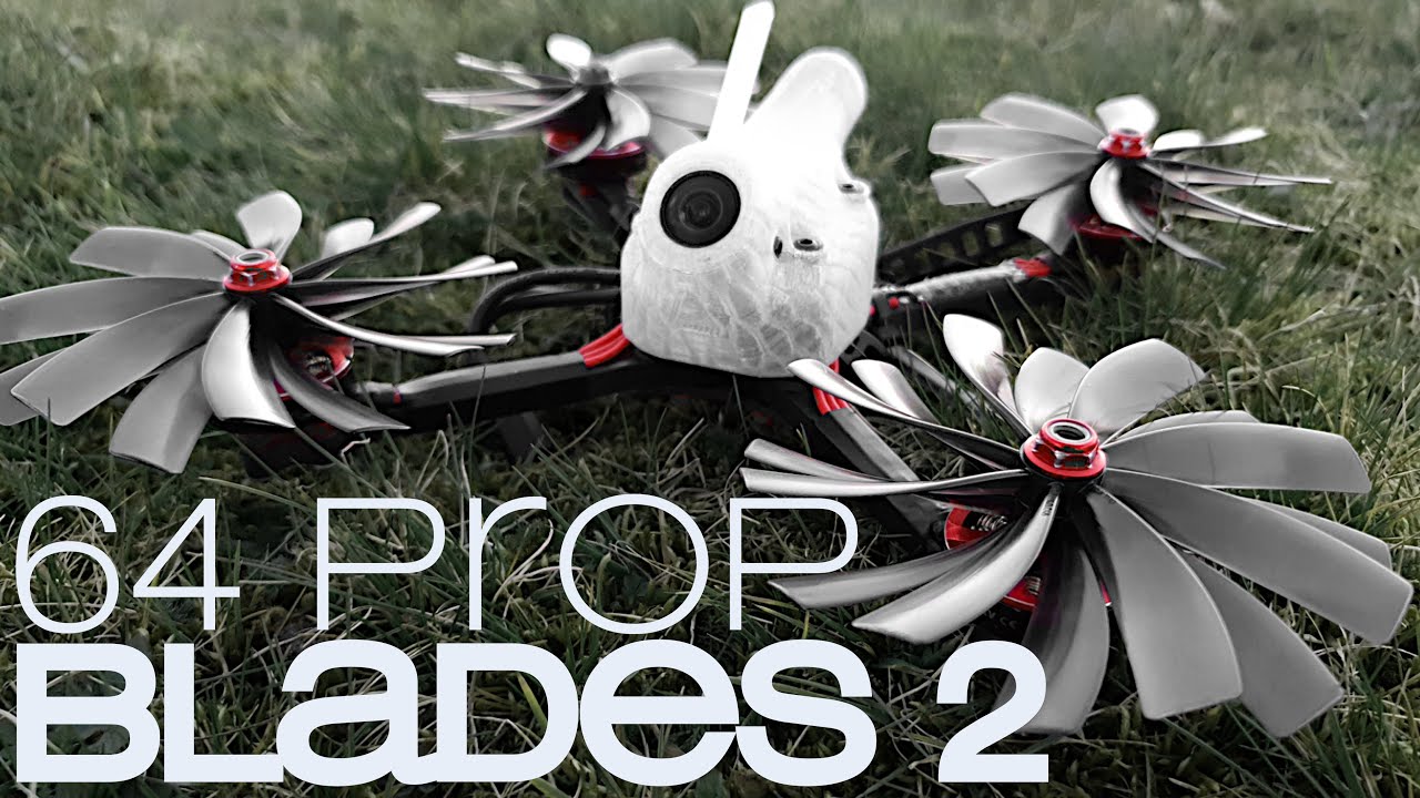 Quadmovr、64枚ものプロペラを持つFPVレーシングドローン。驚くべき