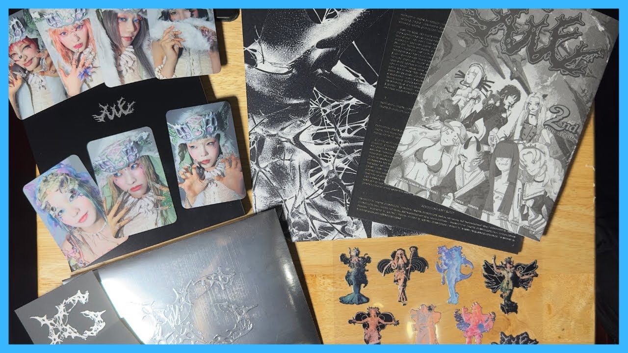 XG 2nd Mini Album 'AWE' (ALPHAZ ver.) | UNBOXING - YouTube