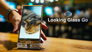 ポケットサイズの空間AIディスプレイ Looking Glass Go ミライを