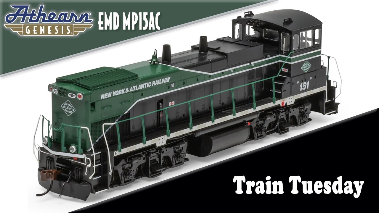 Train Tuesday 03/25/25: Athearn Genesis EMD MP15AC - YouTube