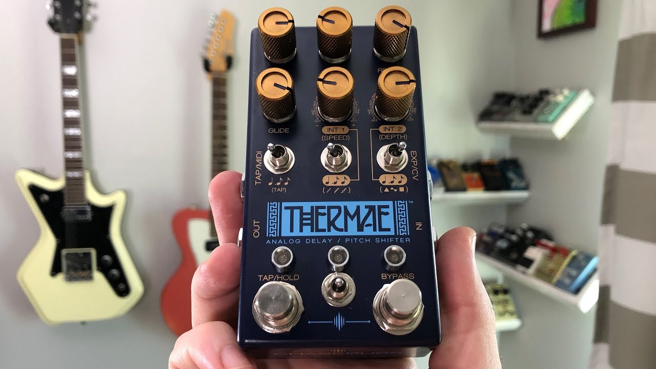 Thermae Analog Delay - Chase Bliss Audio - 60 Cycle Hum Demo - YouTube